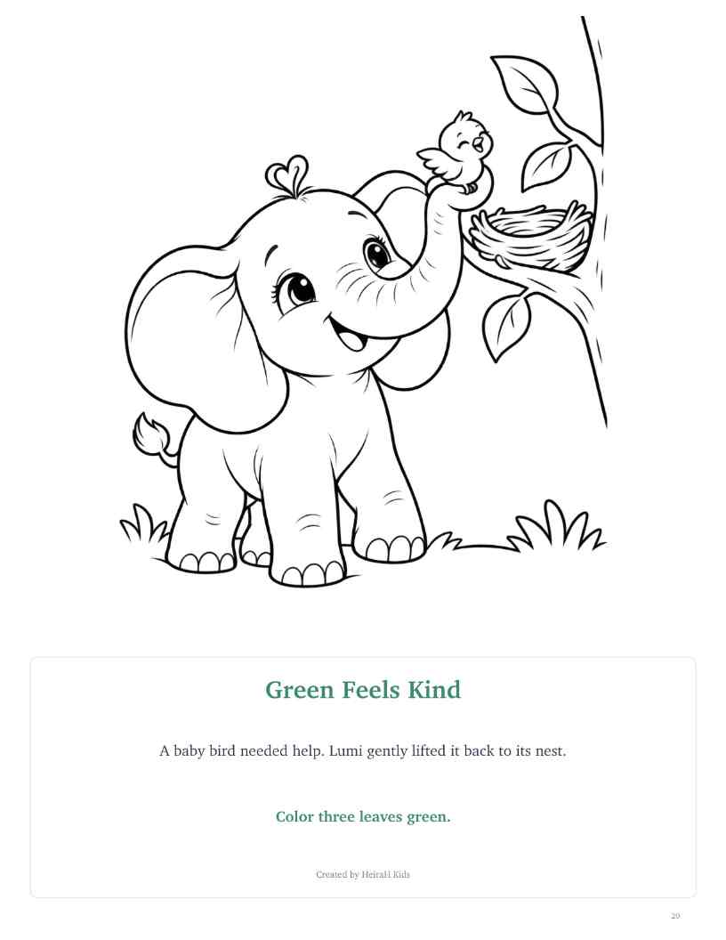 Kind Green Bird Rescue