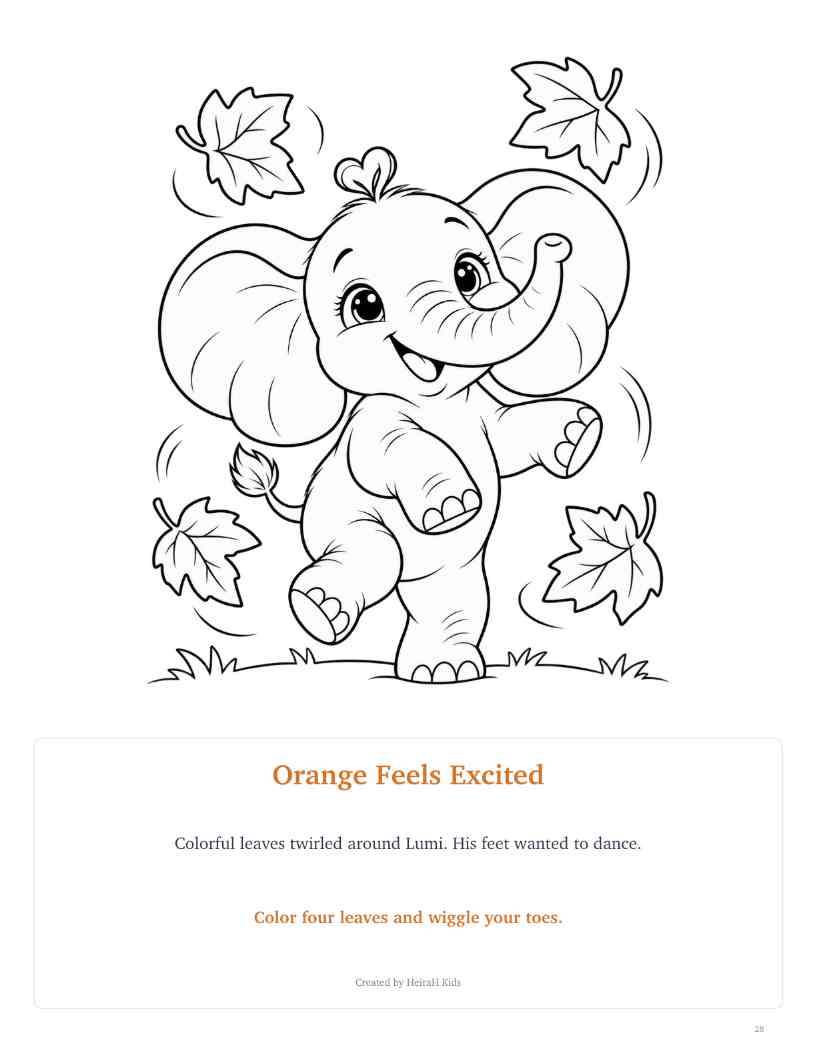 Excited Orange River Splash