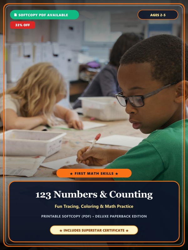 123 Numbers & Counting Fun Activity Book