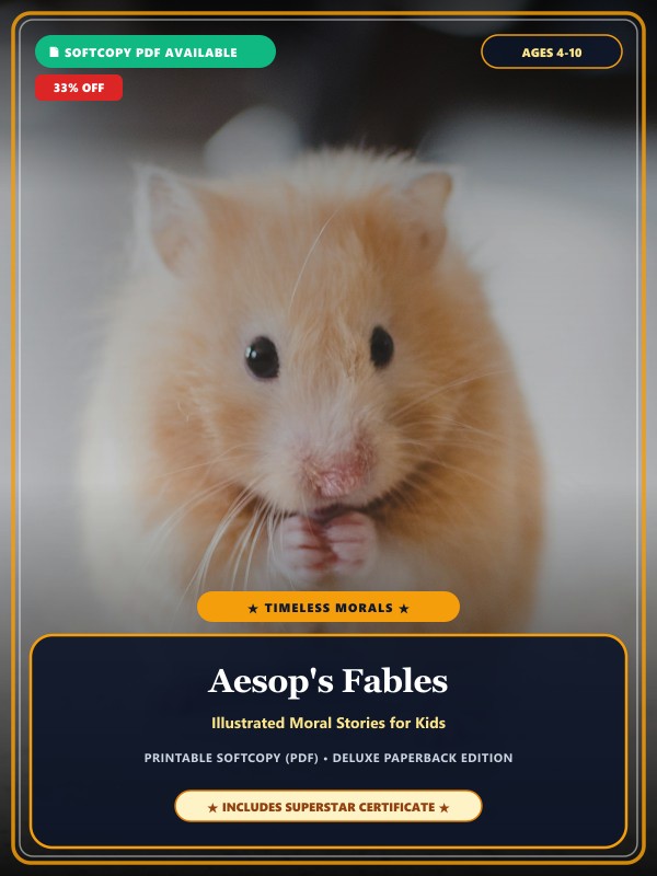 Aesop's Fables: Illustrated Moral Stories for Kids